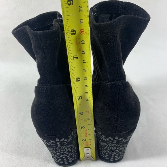 Steve Madden Aubree Ankle Boots Black Sz 7.5M - Picture 11 of 12